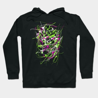 abstract face Hoodie